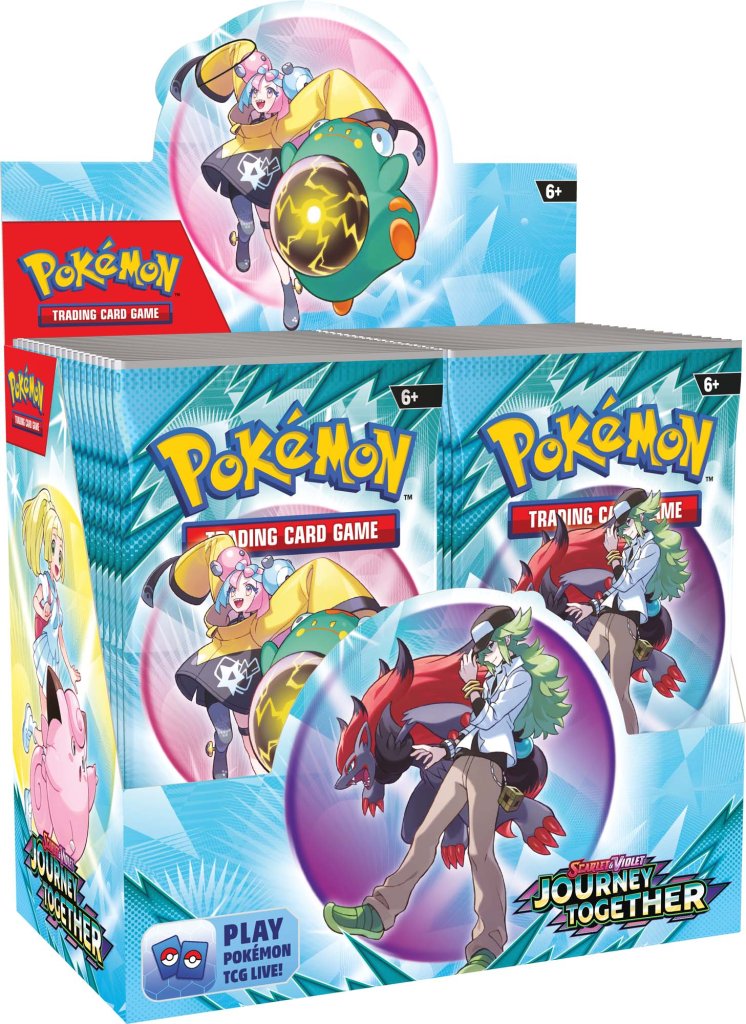 POKEMON TCG: SCARLET & VIOLET 9 JOURNEY TOGETHER BOOSTER BOX