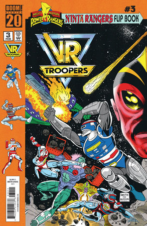VR TROOPERS POWER RANGERS FLIP BOOK #3 FACSIMILE EDITION (2025) CVR A SMITH
