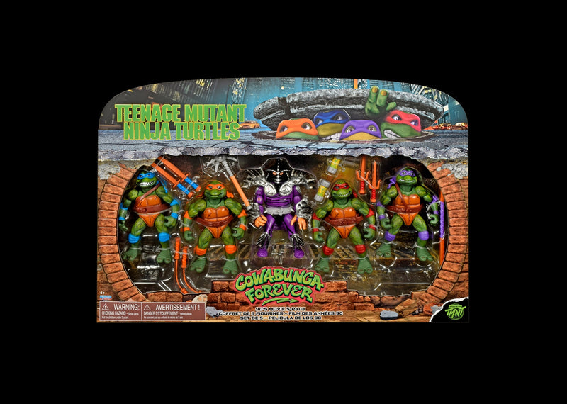 TMNT CLASSIC COWABUNGA 5 PACK AF
