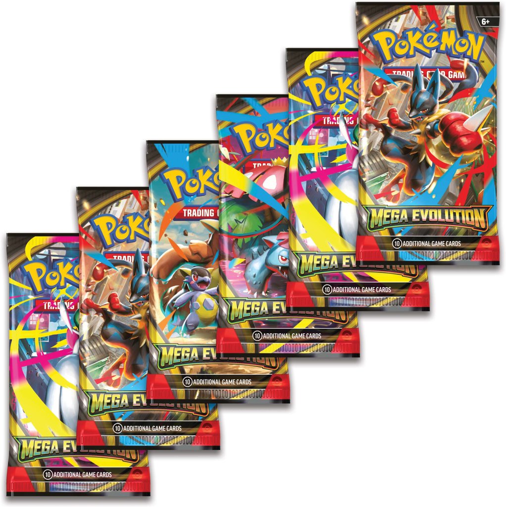 POKEMON TCG: MEGA EVOLUTIONS 1 BOOSTER BUNDLE