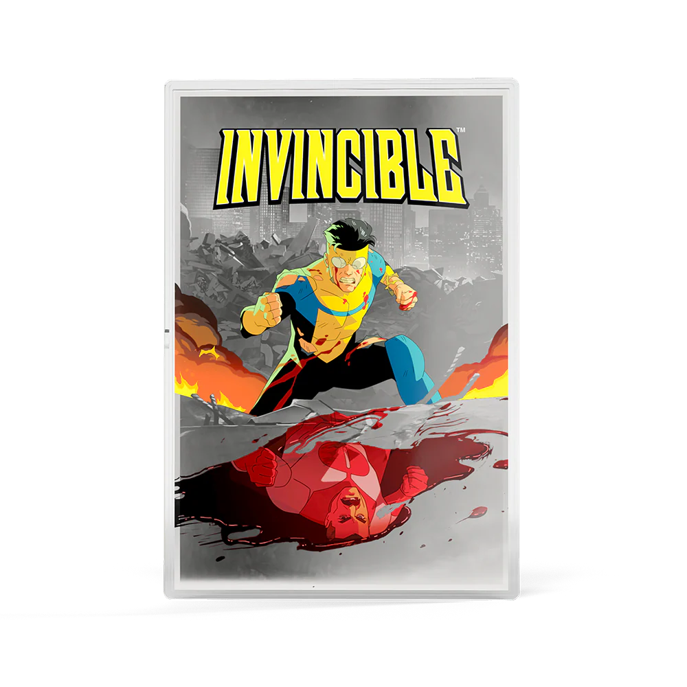 INVINCIBLE - SEASON 2 POSTER 1oz SILVER FOIL