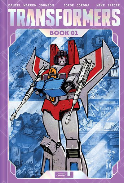 TRANSFORMERS DELUXE EDITION HC BOOK 01 DIRECT MARKET EXCLUSIVE DANIEL WARREN JOHNSON & MIKE SPICER DECEPTICON CVR