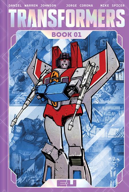 TRANSFORMERS DELUXE EDITION HC BOOK 01 DIRECT MARKET EXCLUSIVE DANIEL WARREN JOHNSON & MIKE SPICER DECEPTICON CVR