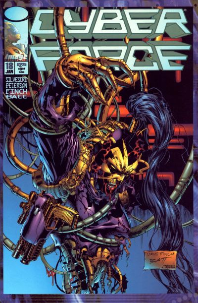 CYBERFORCE (1993) #18 CVR A
