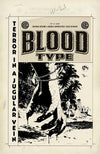 EC BLOOD TYPE (2025) - SET OF FOUR - 1:20 ANDREA SORRENTINO B&W ARTIST EDITION VAR