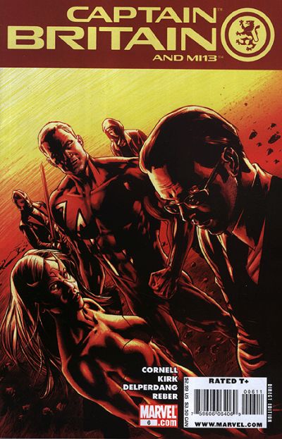 CAPTAIN BRITAIN AND MI 13 (2008) #6
