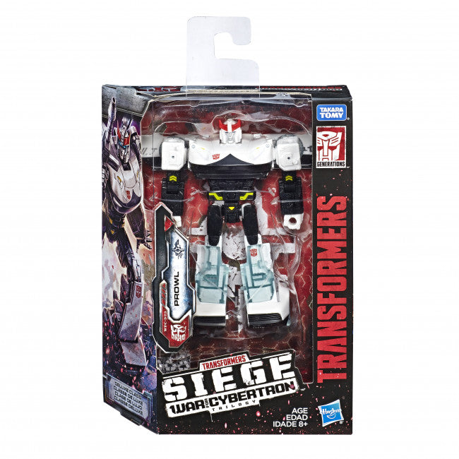 TRANSFORMERS GENERATIONS WAR FOR CYBERTRON DELUXE WFC-S23 PROWL AF