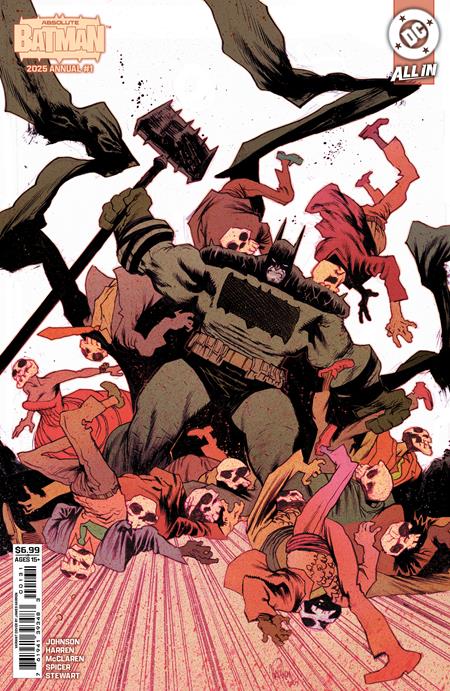 ABSOLUTE BATMAN (2024) ANNUAL #1 (ONE SHOT) CVR C JAMES HARREN CARD STOCK VAR