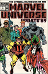 OFFICIAL HANDBOOK OF THE MARVEL UNIVERSE UPDATE '89 (1989) - SET OF EIGHT