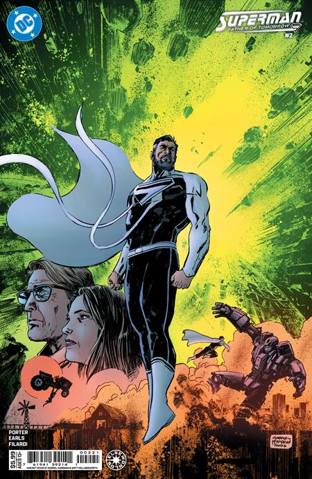 SUPERMAN FATHER OF TOMORROW (2026) #2 CVR B GABRIEL HARDMAN CARD STOCK VAR