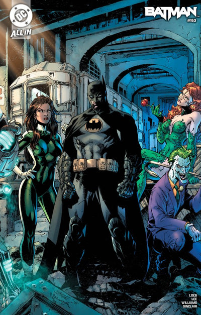 BATMAN (2016) #163 CVR E JIM LEE & SCOTT WILLIAMS BATMAN CONNECTING GATEFOLD VAR
