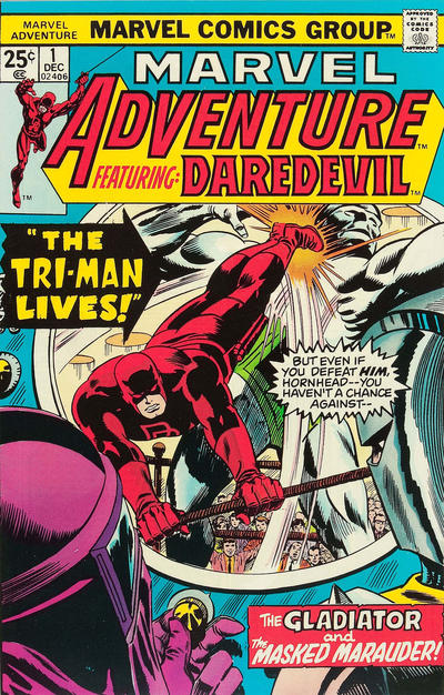 MARVEL ADVENTURE FEATURING DAREDEVIL (1975) #1 (FN)