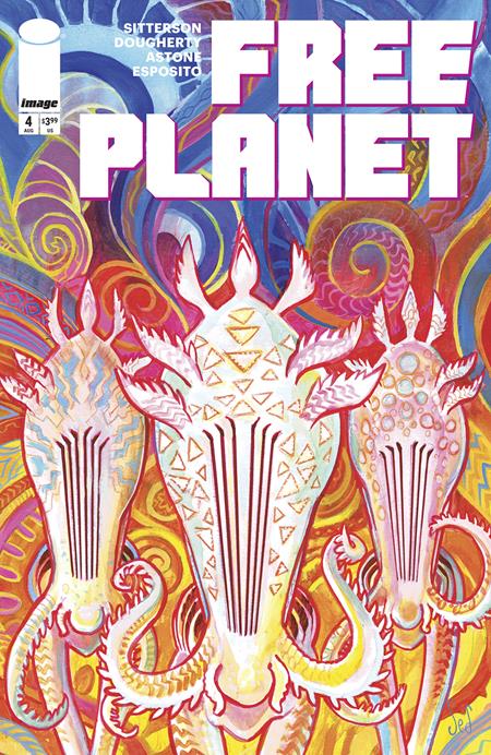 FREE PLANET (2025) #4 CVR B JED DOUGHERTY TENTACLES