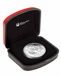 AUSTRALIAN LUNAR SERIES II 2017 YEAR OF THE ROOSTER 1/2oz SILVER COIN