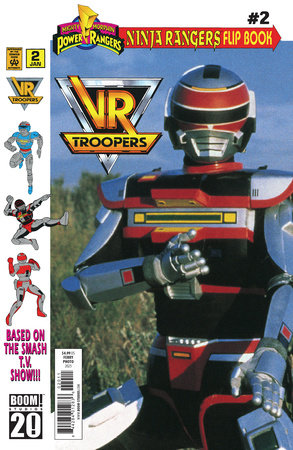 VR TROOPERS POWER RANGERS FLIP BOOK #2 FACSIMILE EDITION (2025)