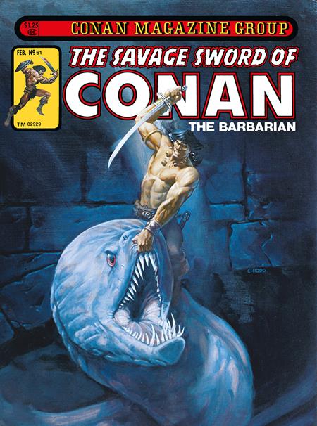 SAVAGE SWORD OF CONAN ORIGINAL COMICS OMNIBUS HC VOL 05 DIRECT MARKET EXCLUSIVE JOE CHIODO CVR