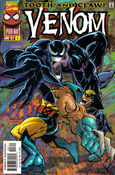 VENOM TOOTH AND CLAW (1996) #3