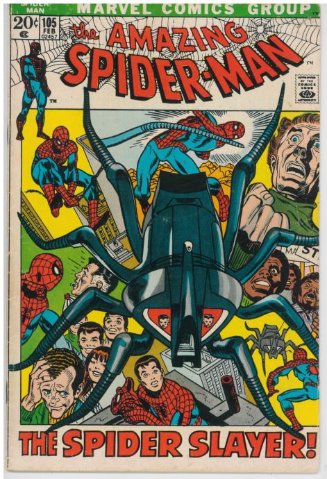 AMAZING SPIDER-MAN (1963) #105 (FN)