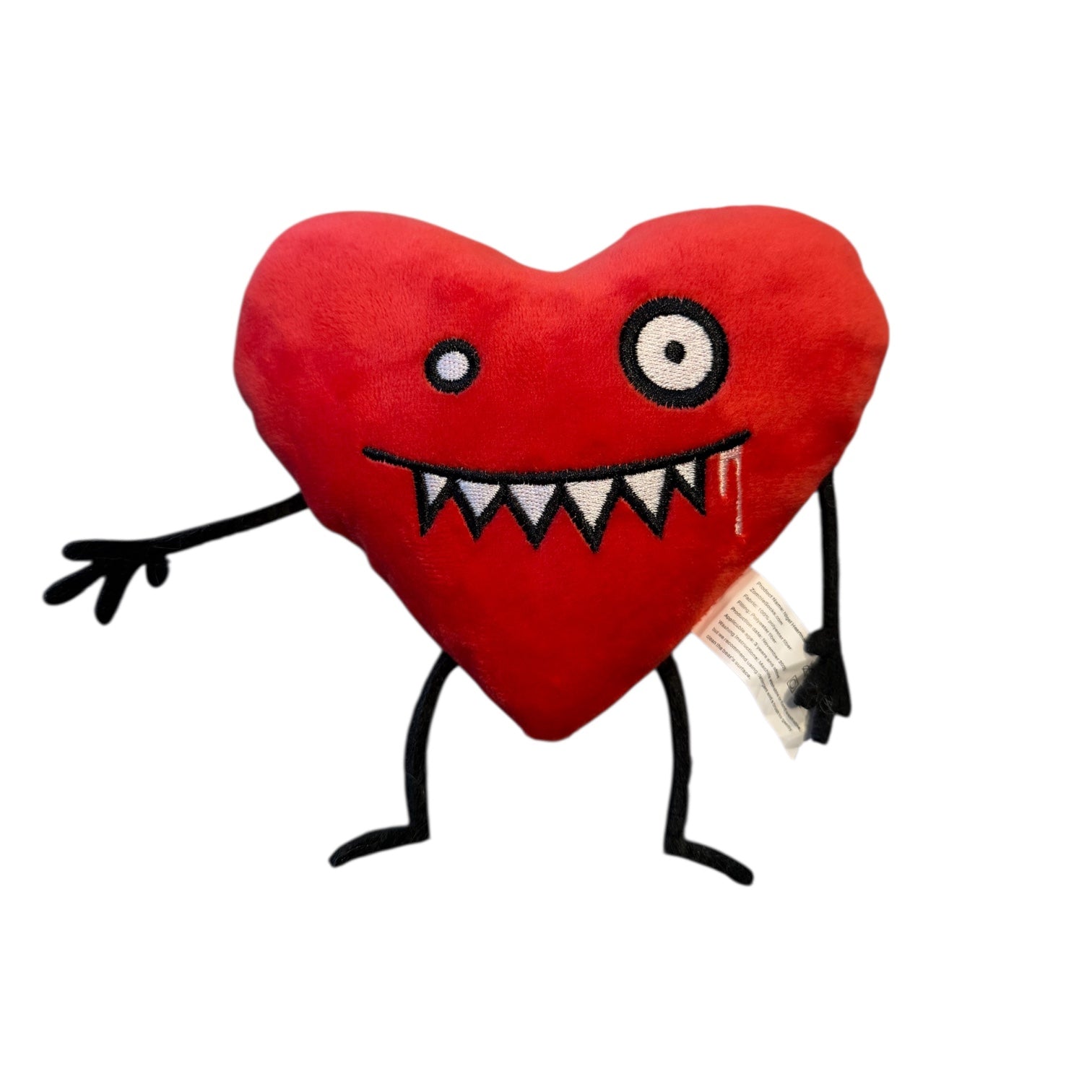 ZOMBIE SOCKS NIGEL HEARTMAN VALENTINES DAY 2026 EXCLUSIVE PLUSH