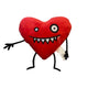ZOMBIE SOCKS NIGEL HEARTMAN VALENTINES DAY 2026 EXCLUSIVE PLUSH