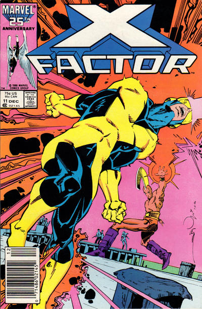 X-FACTOR (1986) #11 NEWSSTAND EDITION