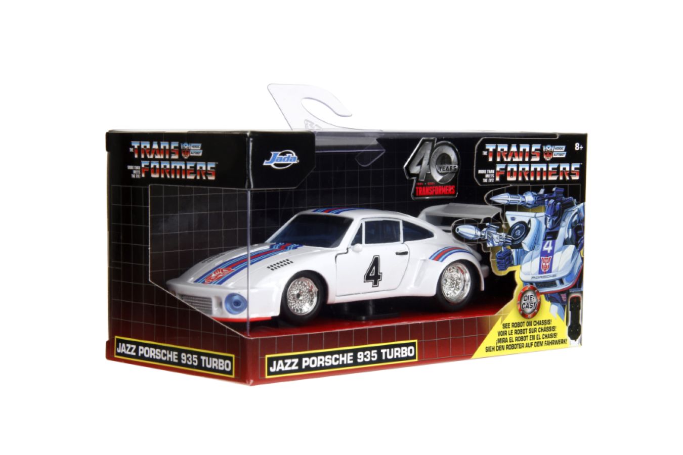 TRANSFORMERS 1/32 SCALE DIECAST G1 JAZZ
