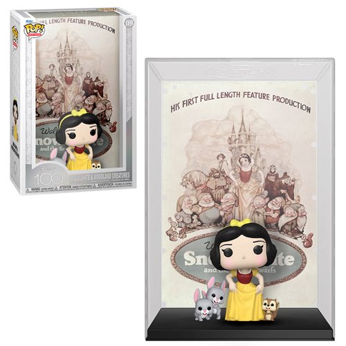 POP MOVIE POSTER DISNEY SNOW WHITE VINYL FIG