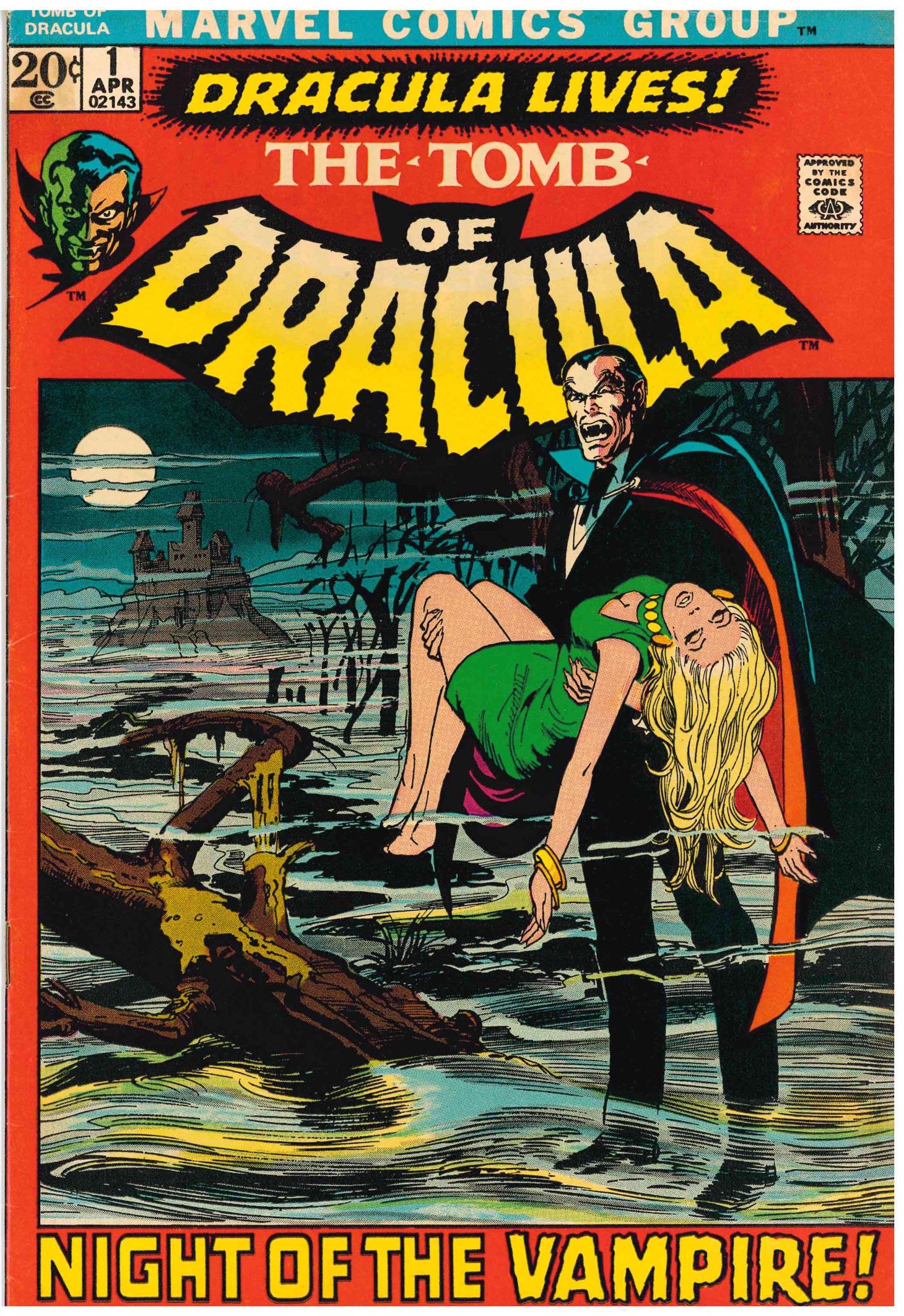 TOMB OF DRACULA (1972) #1 (FN/VF)