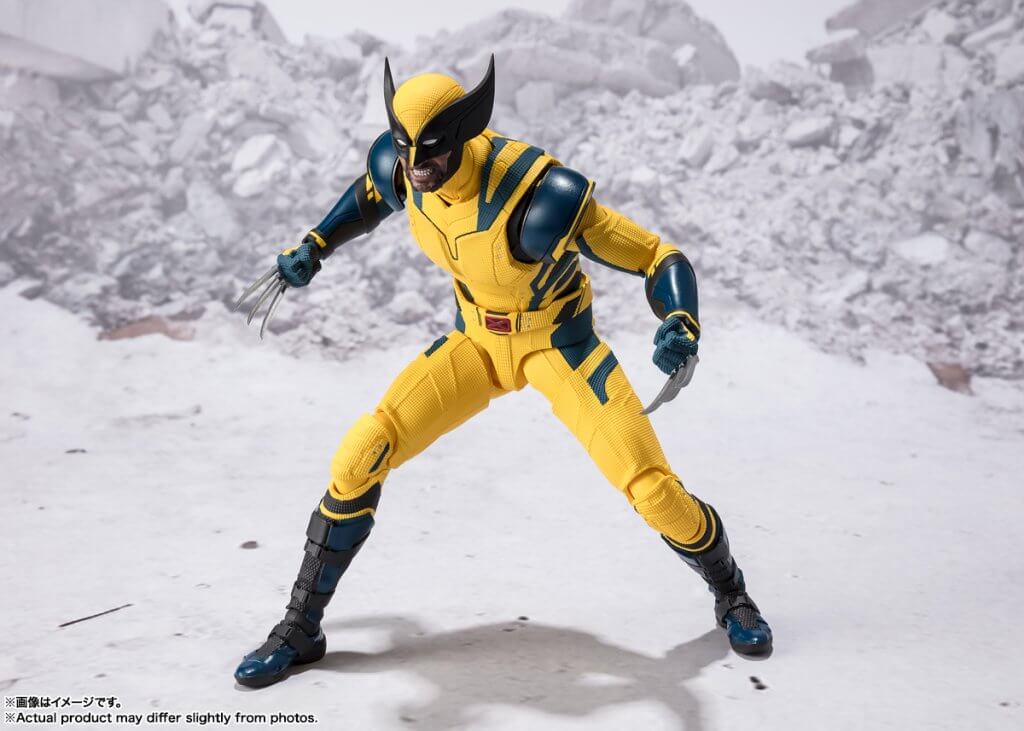 S.H.FIGUARTS DEADPOOL AND WOLVERINE WOLVERINE FIGURE AF