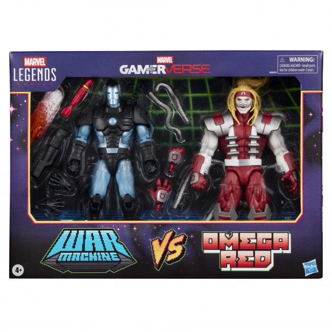 MARVEL LEGENDS SERIES GAMERVERSE MARVEL'S WAR MACHINE VS MARVEL'S OMEGA RED AF