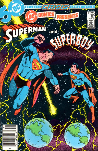 DC COMICS PRESENTS (1978) #87 NEWSSTAND EDITION - FIRST SUPERBOY PRIME (VF)