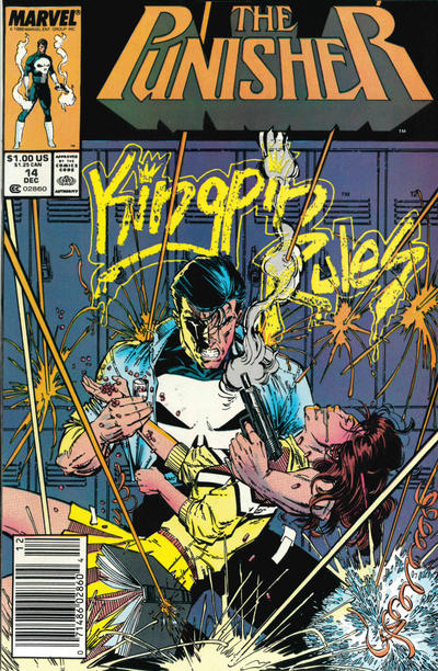 PUNISHER (1987) #14 NEWSSTAND EDITION (VF)