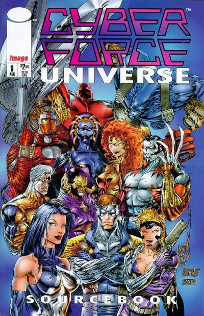 CYBERFORCE UNIVERSE SOURCEBOOK (1994) - SET OF TWO