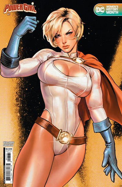 POWER GIRL (2023) #7 CVR D SOZOMAIKA WOMENS HISTORY MONTH CARD STOCK VAR