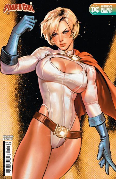POWER GIRL (2023) #7 CVR D SOZOMAIKA WOMENS HISTORY MONTH CARD STOCK VAR