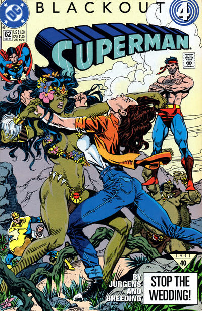 SUPERMAN (1987) #62 - INCLUDES FULL 16 PAGE SONIC THE HEDGEHOG ADVERTISEMENT COMIC