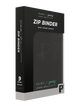 PALMS OFF GAMING COLLECTORS SERIES 9 POCKET BLACK ZIP TRADING CARD BINDER