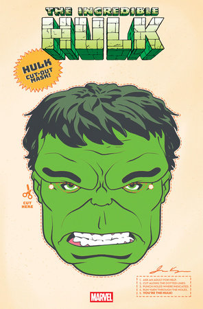 INCREDIBLE HULK (2023) #29 RETRO HALLOWEEN MASK VAR