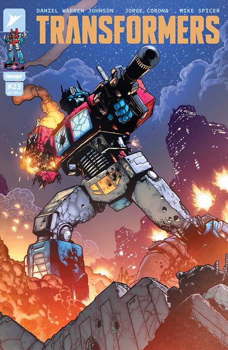 TRANSFORMERS (2023) #23 CVR D INC 1:25 DOUG MAHNKE & DAVID BARON VAR