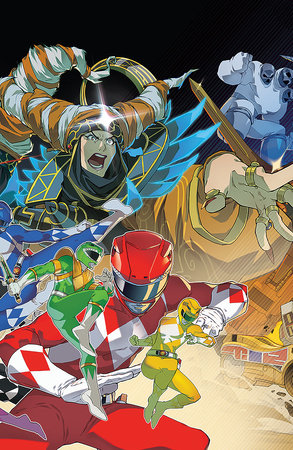 MIGHTY MORPHIN POWER RANGERS RITAS REWIND (2025) #1 (ONE SHOT) CVR C GAME ART FOIL VAR