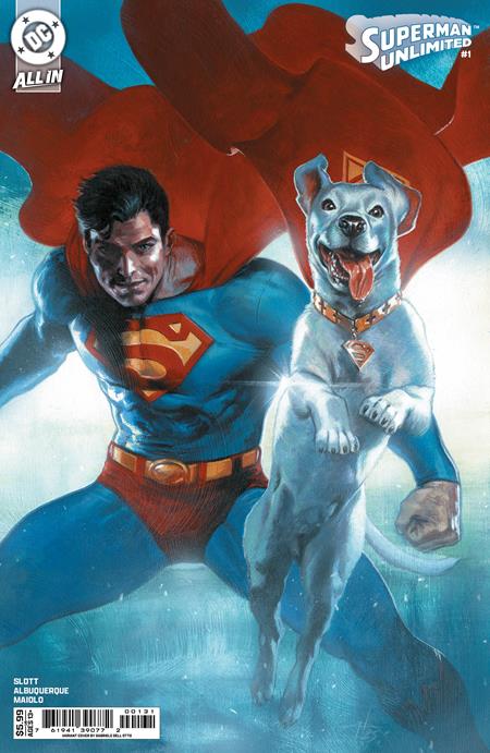 SUPERMAN UNLIMITED (2025) #1 CVR C GABRIELE DELL OTTO CARD STOCK VAR