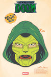 ONE WORLD UNDER DOOM (2025) #7 RETRO HALLOWEEN MASK VAR