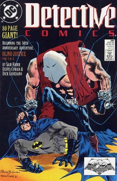 DETECTIVE COMICS (1937) BLIND JUSTICE - SET OF THREE