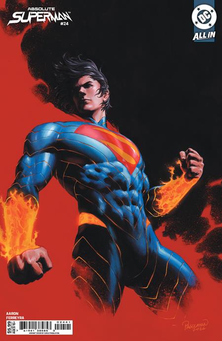 ABSOLUTE SUPERMAN (2024) #24 CVR D CARLO PAGULAYAN CARD STOCK VAR