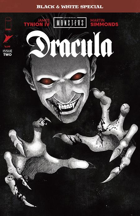 UNIVERSAL MONSTERS DRACULA BLACK & WHITE SPECIAL (2025) #2 CVR B ANWITA CITRIYA VAR