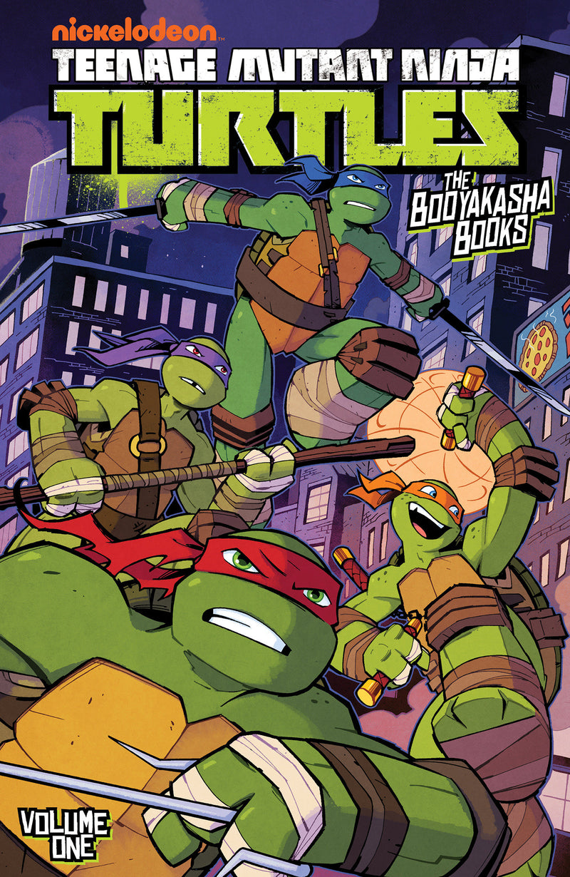 TEENAGE MUTANT NINJA TURTLES THE BOOYAKASHA BOOKS TP VOL 01