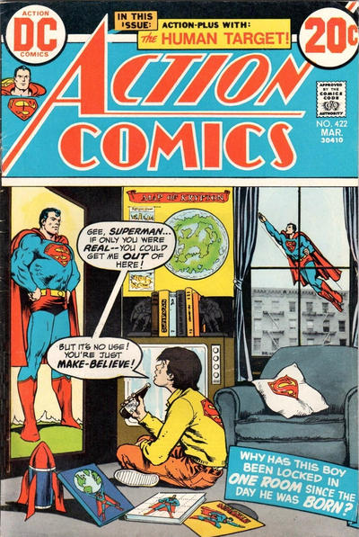 ACTION COMICS (1938) #422 (VG/FN)