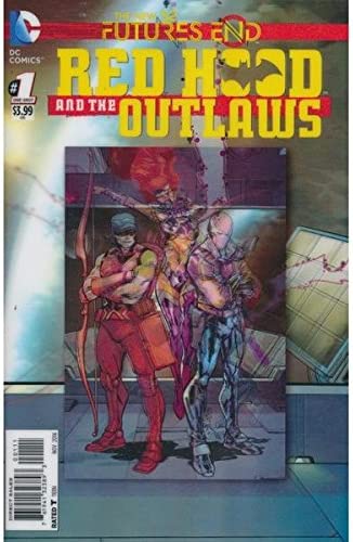 RED HOOD AND THE OUTLAWS FUTURES END (2014) #1 LENTICULAR EDITION