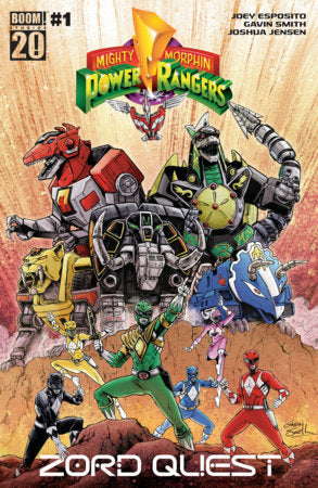 MIGHTY MORPHIN POWER RANGERS ZORD QUEST (2025) #1 CVR A SMITH