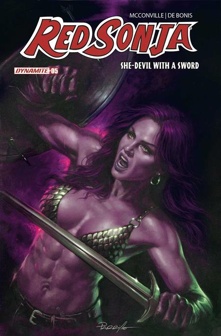 RED SONJA SHE DEVIL WITH A SWORD (2026) #5 CVR K LUCIO PARRILLO ULTRAVIOLET